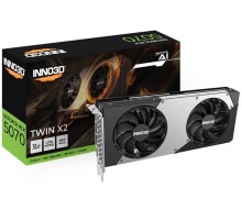 Видеокарта INNO3D RTX 5070 Twin X2//RTX5070, HDMI, DP*3, 12G,D7