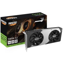 Видеокарта INNO3D RTX 5070 Twin X2//RTX5070, HDMI, DP*3, 12G,D7