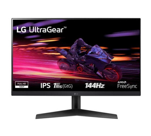 Монитор LG 24'' 24GN65R-B/ LG UltraGear 24GN65R-B 23.8" IPS monitor, 1920x1080, 300cd/m2, 16:9, 1мс (GtG), HDMI, DP, Audio out, 144Hz, 178/178, внешний БП, FreeSync Premium, HDR400 (HDR10), HAS, VESA (100x100 мм) Монитор LG 24'' 24GN65R-B/ LG UltraGear 24GN65R-B 23.8" IPS monitor, 1920x1080, 300cd/m2, 16:9, 1мс (GtG), HDMI, DP, Audio out, 144Hz, 178/178, внешний БП, FreeSync Premium, HDR400 (HDR10), HAS, VESA (100x100 мм)