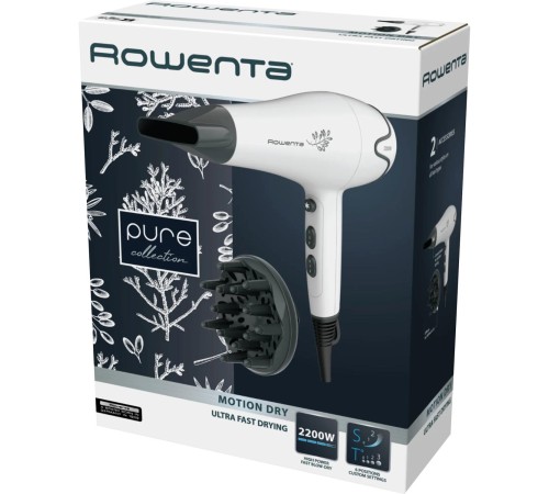 Фен ROWENTA CV5708F0, белый Фен ROWENTA CV5708F0, белый