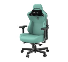Кресло игровое Anda Seat Kaiser 3, цвет зелёный, размер L (120кг), материал ПВХ (модель AD12)