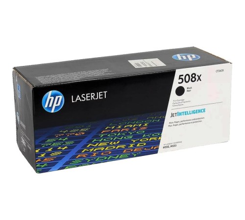 Тонер-картридж/ HP 508X High Yield Black Original LaserJet Toner Cartridge Тонер-картридж/ HP 508X High Yield Black Original LaserJet Toner Cartridge