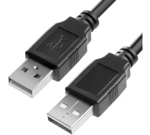 Greenconnect Кабель 0.5m USB 2.0, AM/AM, черный, 28/28 AWG, экран, армированный, морозостойкий Greenconnect Кабель 0.5m USB 2.0, AM/AM, черный, 28/28 AWG, экран, армированный, морозостойкий