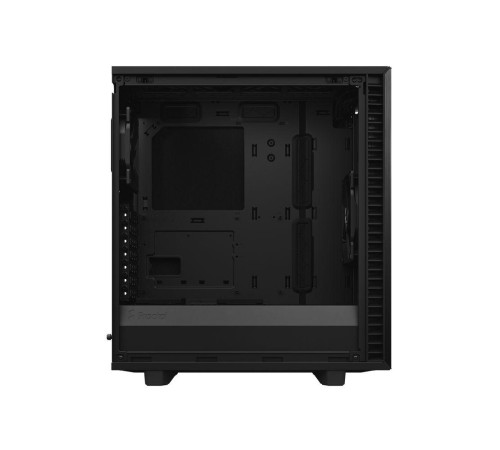 Корпус ПК без блока питания/ Case Fractal Design Define 7 Compact TG Light Tint, Midi-Tower, 1x120mm + 1x140mm, 2xUSB-A 2.0 + 2xUSB-A 3.2 + 1xUSB 3.2 Type-C ATX, mATX, mITX Black