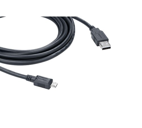 Кабель USB-A 2.0 вилка- micro-USB-B вилка, 1,8 м