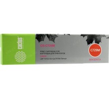 -/ Картридж лазерный Cactus CS-C729M 729 M пурпурный (1000стр.) для Canon i-SENSYS LBP-7010C/ LBP-7018C