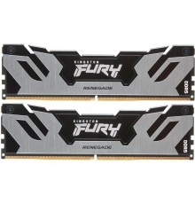 Память оперативная/ Kingston 96GB 6000MT/s DDR5 CL32 DIMM (Kit of 2) FURY Renegade Silver XMP