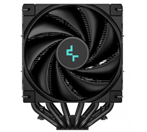 Кулер для процессора DEEPCOOL AK620 ZERO DARK LGA20XX/1700/1200/115X/AM5/AM4 (8шт/кор, TDP 260W, PWM, DUAL Fan 120mm, 6 тепл. трубок, черный) RET (R-AK620-BKNNMT-G-1)