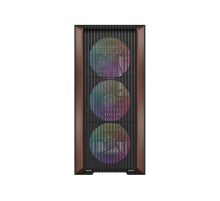 Корпус ПК без блока питания/ Case SAMA Z60 Black, Midi-Tower, TG, 4x140mm ARGB, 2xUSB 3.0 + 1xUSB 3.1 Type-C, E-ATX, ATX, mATX, mITX Black