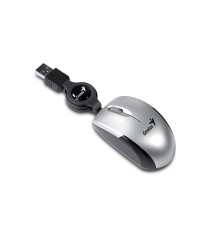 Мышь проводная Micro Traveler V2 (super mini size 74mm) Silver