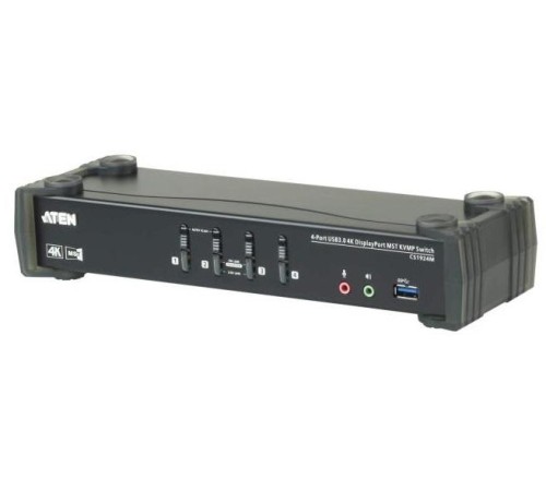 КВМ переключатель ATEN 4P USB 3 4K DisplayPort MST KVMP Switch