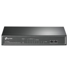 коммутатор TP-Link TL-SF1008LP, 8-Port 10/100 Mbps Desktop Switch with 4-Port PoE, 41 W, 250m