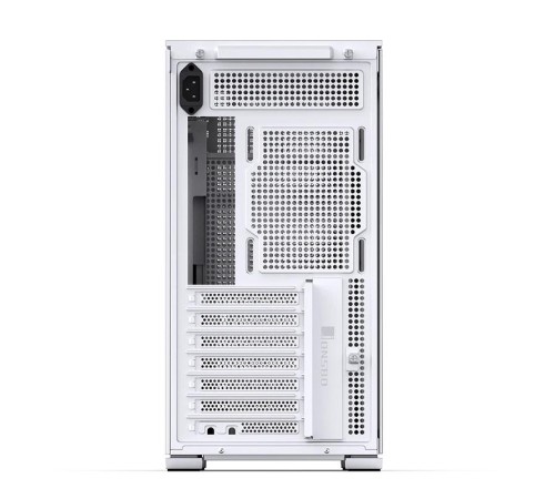 Корпус без блока питания/ Case JONSBO D41 MESH, Midi-Tower, TG, no fan, 1xUSB-A 3.2 + 1xUSB-C 3.2, ATX, mATX White