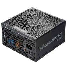 Блок питания 1000 Ватт/ Power Supply Super Flower Leadex VII, 1000W, ATX 3.0, 140mm, 12xSATA, 4xPCI-E(6+2), 1x12VHPWR, APFC, 80+ Platinum, Full Modular