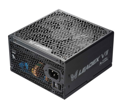 Блок питания 1000 Ватт/ Power Supply Super Flower Leadex VII, 1000W, ATX 3.0, 140mm, 12xSATA, 4xPCI-E(6+2), 1x12VHPWR, APFC, 80+ Platinum, Full Modular