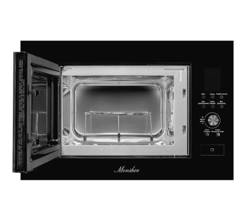 Встраиваемая микроволновая печь Monsher/ High-Tech, 23 л, 900 Вт, черный цвет