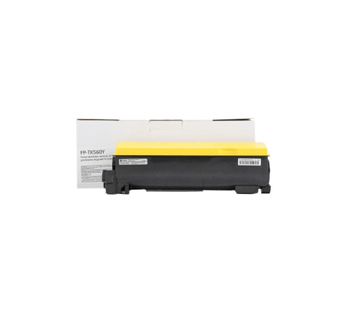 Тонер-картридж F+ imaging, желтый, 10 000 страниц, для Kyocera моделей FS-C5300/C5350DN (аналог TK-560Y /1T02HNAEU0), FP-TK560Y (Вскрытая упаковка)