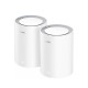 Wi-Fi Mesh-система/ AX3000 Wi-Fi 6 Mesh 2.5G Solution 2-Pack, Dual-Band, Chipset MT7981BA+MT7976CN+RTL8221B, 802.11ax/ac/a/b/g/n, 2402Mbps at 5GHz + 574Mbps at 2.4GHz, 2.5G WAN+GE LAN, 5 internal antennas, MU-MIMO, DDNS, Zerotier/Wireguard/OpenVPN/IPS
