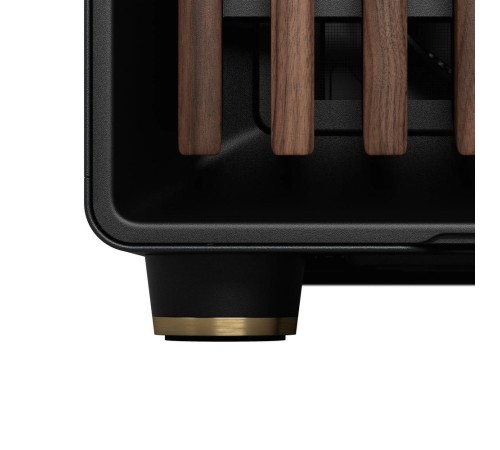 Корпус без блока питания/ Case Fractal Design North XL, Full-Tower, 3x140mm, 2xUSB-A 3.0 + 1xUSB 3.2 Type-C E-ATX, ATX, mATX, mITX Wood panel Charcoal Black