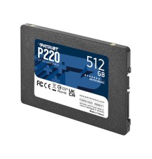 Твердотельный накопитель Patriot SSD P220 512GB SATA3 2.5" R550/W500 TBW 960TB 3D NAND