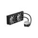 Водяное охлаждение для процессора/ Water Cooling System SAMA L40 Black (240mm, Black, ARGB/ Fans: 2x120mm, 82.79CFM, 29dBA, 2000RPM/ Pump height 52mm, 29dBA, 2500RPM, Rad thickness 27mm/ S: 1851, 1700, 1200, 20XX, 115X, AM5, AM4)