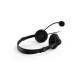 Гарнитура Genius HS-230U, черная, USB, 2.4м