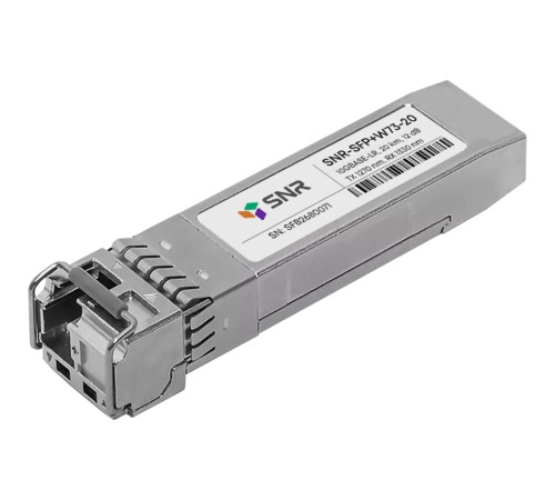 Модуль/ Модуль SFP+ WDM, дальность до 20км (12dB), 1270нм Модуль/ Модуль SFP+ WDM, дальность до 20км (12dB), 1270нм