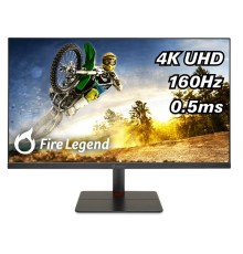 Монитор 27'' AOPEN 27XV5KVymipruzx IPS, 3840x2160, 1 / 0,5ms, 400cd, 160Hz, 1xHDMI(2.1) + 1x DP(1.4) + 1x Type-C(65W) + Audio out + USB2.0x2(2up 2down)+ Speakers 3Wx2, H.Adj. 110 (by ACER)