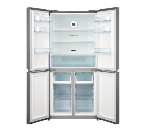 Холодильник/ Четырехдверный холодильник, А, cенсорное управление Smart Touch, Full NO FROST, Dynamic Air Cooling, режимы «Супер охлаждение», LED освещение камеры, объем холодильного отделения: 297 л, объем морозильного отделения: 153 л, габариты (ВхШхГ)17