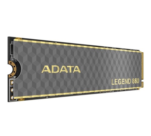 Твердотельный накопитель/ ADATA SSD LEGEND 860, 2000GB, M.2(22x80mm), NVMe 1.4, PCIe Gen 4x4, 3D NAND, R/W 6000/5000MB/s, IOPs н.д./н.д., TBW 640, DWPD 0.2 (5 лет) Твердотельный накопитель/ ADATA SSD LEGEND 860, 2000GB, M.2(22x80mm), NVMe 1.4, PCIe Gen 4x4, 3D NAND, R/W 6000/5000MB/s, IOPs н.д./н.д., TBW 640, DWPD 0.2 (5 лет)