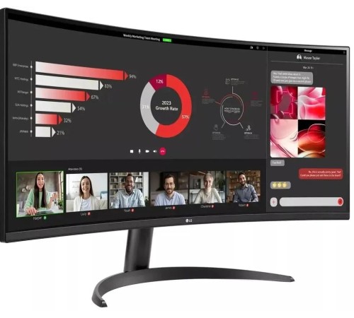 Монитор LG LCD 34WR50QK-B/ LG UltraWide 34WR50QK-B 34"Curved (1800R) VA monitor, 3440x1440, 300cd/m2, 21:9, 3000:1, 5мс (GtG), HDMIx2, DP, Headphone Out, 100Hz, 178/178, HDR 10, VESA (100x100 мм), sRGB 99%, внешний БП, Tilt, black Монитор LG LCD 34WR50QK-B/ LG UltraWide 34WR50QK-B 34"Curved (1800R) VA monitor, 3440x1440, 300cd/m2, 21:9, 3000:1, 5мс (GtG), HDMIx2, DP, Headphone Out, 100Hz, 178/178, HDR 10, VESA (100x100 мм), sRGB 99%, внешний БП, Tilt, black