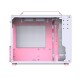 Корпус без блока питания/ Case JONSBO Z20, Mini-Tower, TG, no fan, 1xUSB-A 3.2 + 1xUSB-C 3.2, mATX, mITX Pink/White