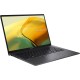 Ноутбук/ ASUS UM3402YA-KP783W 14"(2560x1600 (матовый) IPS)/AMD Ryzen 5 7430U(2.3Ghz)/8192Mb/512PCISSDGb/noDVD/Int:AMD Radeon/Cam/BT/WiFi/75WHr/war 1y/1.35kg/Jade Black/Win11Home + NumberPad; алюм корп; +чехол