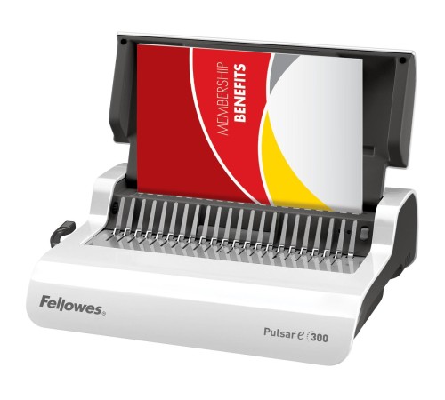 Переплетчик Fellowes PULSAR-E на пл. пружину с эл. перфорацией, сшивает до 300 лст., перф. 20 лст. Переплетчик Fellowes PULSAR-E Переплетчик Fellowes PULSAR-E на пл. пружину с эл. перфорацией, сшивает до 300 лст., перф. 20 лст. Переплетчик Fellowes PULSAR-E