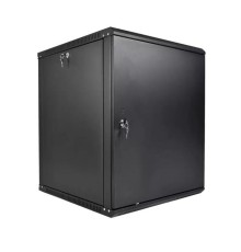 шкаф ЦМО Шкаф телекоммуникационный настенный разборный ЭКОНОМ 12U (600  520) дверь металл, цвет черный