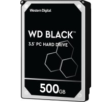 Жесткий диск/ HDD WD SATA3  500Gb Caviar Black 7200 64Mb