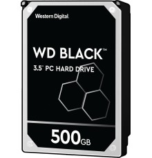 Жесткий диск/ HDD WD SATA3  500Gb Caviar Black 7200 64Mb