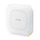 Точка доступа/ Точка доступа Zyxel NebulaFlex NWA90AX PRO, WiFi 6, 802.11a/b/g/n/ac/ax (2,4 и 5 ГГц), MU-MIMO, антенны 3x3, до 575+2400 Мбит/с, 1xLAN 2.5GE, PoE, защита от 4G/5G, БП в комплекте