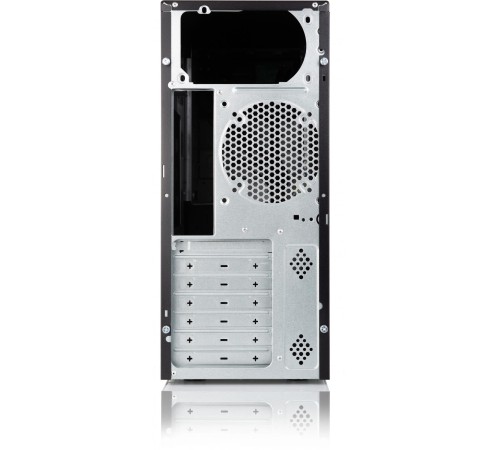 Корпус без блока питания/ Case Foxline FL-886 ATX case, black, w/o PSU, w/2xUSB3.0, w/o pwrcord, w/o FAN