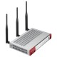 Межсетевой экран Zyxel USG FLEX 100W с подписками на 1 год (AS,AV,CF,IDP, SecuReporter), 2xWAN GE (1xRJ-45 и 1xSFP), 1xOPT GE (LAN/WAN), 3xLAN/DMZ GE, 802.11a/b/g/n/ac (2,4 и 5 ГГц), 1xUSB3.0, AP Cont