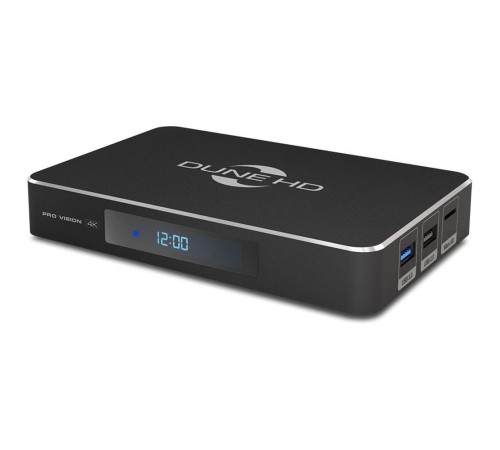 Медиаплеер/ Mediaplayer Dune HD Pro Vision 4K: UltraHD/60 Hz/HDR/HDR10+/Dolby Vision, CPU Amlogic S905X4-J, RAM 4 Gb, Flash 64 Gb, 1xUSB3.0, 1xUSB2.0, microSD, LAN 1000Mb/s, WiFi 802.11ac, BT 5.0, HDMI 2.1, S/PDIF, BT+Voice Remote Control, Android 11 Медиаплеер/ Mediaplayer Dune HD Pro Vision 4K: UltraHD/60 Hz/HDR/HDR10+/Dolby Vision, CPU Amlogic S905X4-J, RAM 4 Gb, Flash 64 Gb, 1xUSB3.0, 1xUSB2.0, microSD, LAN 1000Mb/s, WiFi 802.11ac, BT 5.0, HDMI 2.1, S/PDIF, BT+Voice Remote Control, Android 11