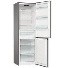 Холодильник Gorenje/ Холодильник Gorenje, отдельностоящий, объем 320 л (210+110 л), No Frost Plus, Multiflow 360, быстрое замораживание, цифровой дисплей, электронное управление, энергоэффективность А++, уровень шума 38 дБ, цвет нержавеющая сталь