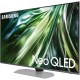 Телевизор ЖК 43'' Samsung/ 43", NeoQLED, Ultra HD, Tizen Smart TV, 100Hz (Up to 144Hz), HDR10+, Wi-Fi, Voice, DVB-T2/C/S2, Bluetooth, CI+(1.4), FreeSync Premium PRO, 2.0Ch 20W, OTS Lite, 4HDMI, 2USB, Carbon Silver 2024