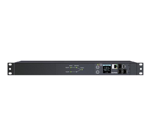 Блок распределения питания/ ATS CyberPower 1U type, 16Amp, plug IEC 320 C20, (8) IEC 320 C13 (2) IEC 320 C19