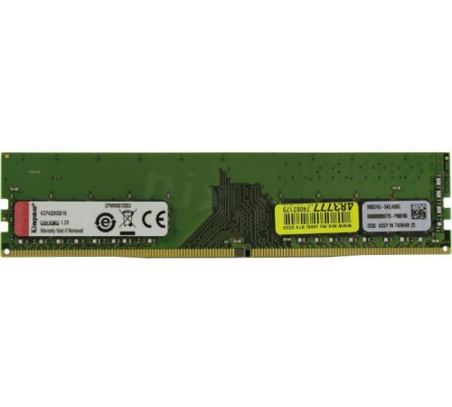 Память оперативная/ Kingston 16GB DDR4 3200MHz Single Rank Module