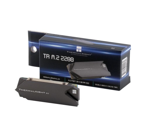 Радиатор к SSD/ SSD Cooler Thermalright M.2 2280 SSD (Radiator, Al, M.2 2280, 75x22.7x11.7mm, Silver/Gray) Радиатор к SSD/ SSD Cooler Thermalright M.2 2280 SSD (Radiator, Al, M.2 2280, 75x22.7x11.7mm, Silver/Gray)