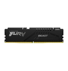 Память оперативная/ Kingston 64GB 5600MT/s DDR5 CL36 DIMM (Kit of 2) FURY Beast Black