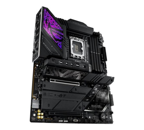 Материнская плата ASUS ROG STRIX Z890-E GAMING WIFI, LGA1851, Z890, 4*DDR5, 4*SATA, 7*M.2, 10*USB 3.2, 2*Type-C, 2*PCIx16, 2*Thunderbolt™ 4, HDMI+DP, ATX; 90MB1IM0-M0EAY0