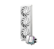 Система охлаждения/ Water Cooling System PCCooler DS360 WH (310W, 360mm, LED temp., White, ARGB Pump/ Fans: 3x120mm, 86.73CFM, 28dBA, 2200RPM/ Pump height 67mm, 28dBA, 3200RPM, Rad thickness 27mm/ S: 1851, 1700, 1200, 20XX, 115X, AM5, AM4)