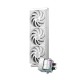 Система охлаждения/ Water Cooling System PCCooler DS360 WH (310W, 360mm, LED temp., White, ARGB Pump/ Fans: 3x120mm, 86.73CFM, 28dBA, 2200RPM/ Pump height 67mm, 28dBA, 3200RPM, Rad thickness 27mm/ S: 1851, 1700, 1200, 20XX, 115X, AM5, AM4)